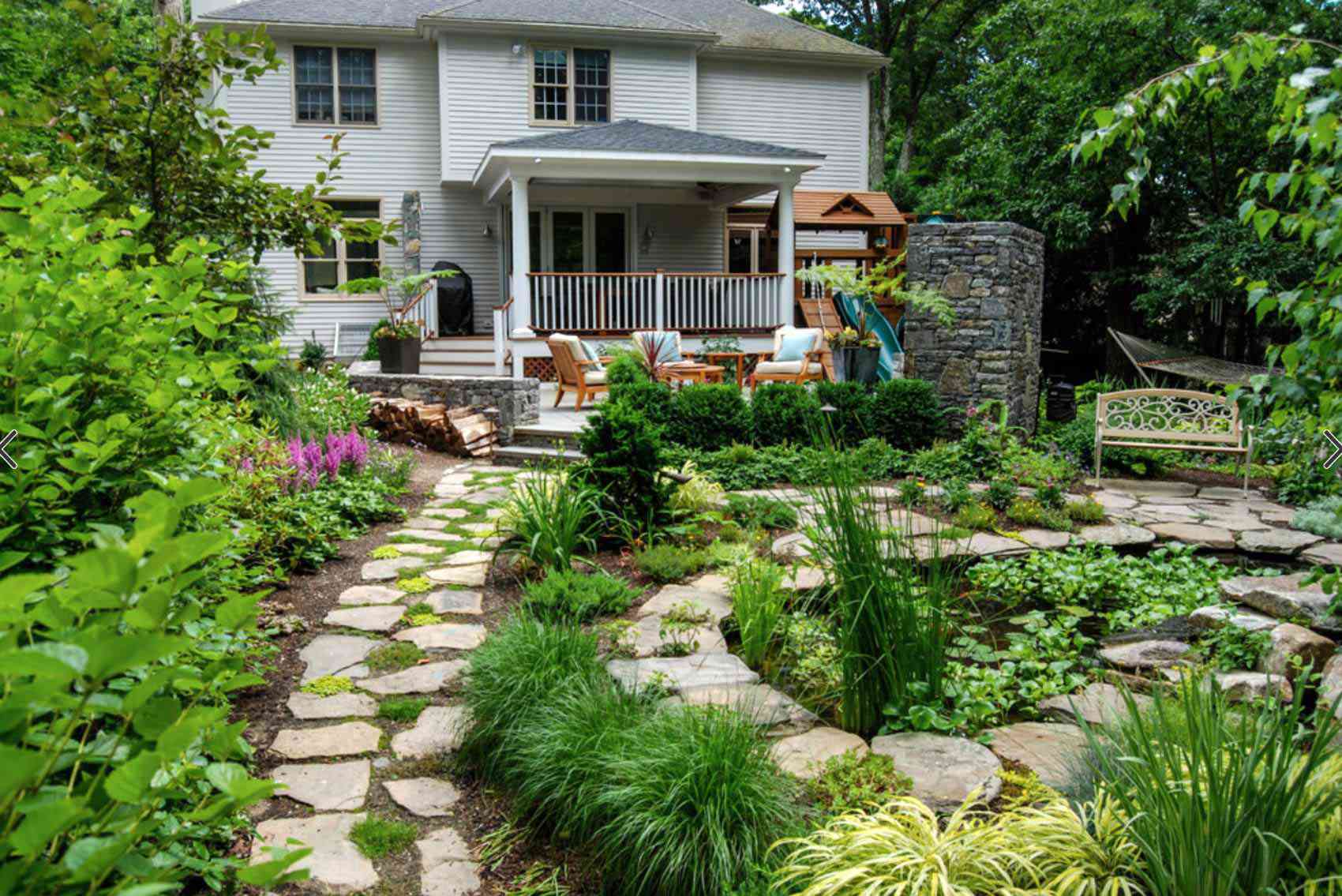 scenic green landscaping in boerne